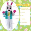 Decoração de festa Traje Mascote de Páscoa Adulto Terno Halloween Fancy Dress Feminino Masculino Deluxe Carnaval Cosplay Decorações