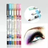 Combinazione di ombretto/liner MENOW Penna per ombretto professionale per trucco 12 pezzi/set Penna per eyeliner sopracciglio resistente e impermeabile Penna per eyeliner per labbra 12 colori P12005 230705