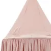 Crib Netting Klamboe voor Baby Crib Hung Dome Beddengoed Meisje Prinses Klamboe Baby Bed Luifel Tent Gordijn Kamer decor 230705