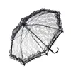 Umbrellas Vintage Lace Floral Umbrella Small Wedding Umbrella For Bride Wedding Gift Kids Stage Performance Decoration Parasol R230705