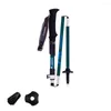 Trekking Poles Pole Retractable Five-section Walking Sticks Hiking Canes Adjustable Climbing