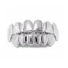 Grillz Dental Grills Hip Hop Persönlichkeit Zähne Zähne Gold Silber Rose Grillz Falsche Sets Vampir Für Frauen Männer Drop Lieferung Schmuck Bo Dh1Ec