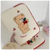 حقيبة الظهر المحمول لحالة الكمبيوتر المحمول Dell Bag Bag Book Air Pro 11 13 15 inch Cherry Bear Perbroidery Case Sleeve for Women