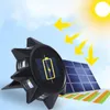 Solar Ground Lights Octagonal Plug In LED landskapsbelysning för uteplats gräsmatta