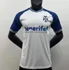 CD Tenerife 23 24センテナリーキットサッカージャージーエラディーシャシュアメロットミシェルモルホ2023 2024カミゼタスデフットボールフットボールシャツ