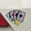 Автомобильные наклейки мультфильм играют карты на стикеру для мотоциклетной наклейки для питомца игра с рефлексивной личностной наклейкой в ​​покер монстр наклейка x0705