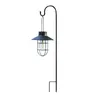 Pathway Solar Light with filament bulb, Hanging Solar Lantern with hook Dusk to Dawn for garden patio court yard fence gate