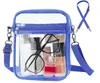 PVC Transparent clair sacs à bandoulière hommes hommes sport épaule Shopper sac mode décontracté pochette étanche