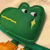 Advanced High Capacity Student Cartoon Multifunctional Storage Bag Cute Stationery Small Crocodile Pencil Cases