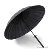 Parapluies Creative Samouraï Épée Parapluie Longue Poignée Grand Coupe-Vent Parapluies Droite Automatique Ouvert 24K R230705