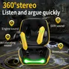 R05 Tws Earbuds Gaming Låg latens med laddningsbox Trådlösa hörlurar Bluetooth Headset Stereo Fingerprint Touch-hörlurar