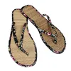 Sandaal Sandalen Maat 8 Goud Dames Stro Mat Slippers Casual Slippers Rotan Gras Home Fashion Dude voor Vrouwen 230704