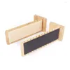 Jewelry Pouches Bamboo Wood Display Stand Home Table Pendant Necklace Long Chain Choker Storage Show Holder Showcase Girls