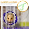 Point Hamster Cage Tubes Tunnels Tunnel Tube accessoires jouet jouets pour animaux de compagnie bricolage furet externe rat d'inde ensemble Kit connexion cachette labyrinthe