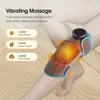 Masseurs de jambes chauffants masseur de genou électrique épaule vibration coussin de massage pour la physiothérapie arthrite coude thérapie de soulagement de la douleur articulaire 230704