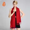 Bur home Boutique plush scarf on sale Autumn and winter cashmere for men women thick warm classic British style versatile