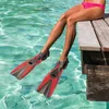Vinnen Handschoenen Premium Edition Verstelbare zwemvinnen Duiken Zeemeerminvinnen Beginners Universele watersportuitrusting Draagbare duikvinnen 230704