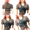 Camisoles Réservoirs Punk Tendance Col Ceinture Discothèque Accessoires Casual Papillon Taille Chaîne Drop Delivery Vêtements Sous-Vêtements Femmes Dhgpt