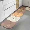 Tappeto Cartoon Cucina Tappeti lunghi Irregolare Cane Gatto Tappetino per soggiorno Antiscivolo Zerbino d'ingresso Decorazioni per la casa alfomb 230704