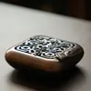 Stitch Alloy Incense Box Coil Incense Burner Plum Blossom Bamboo Sandalwood Mini Burner Censer Aromatherapy Home Decoration