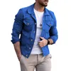 Mens Jackets Spring Mens Slim Corduroy Jacket Korean Corduroy Jacket Mens Casual Denim Workwear Top 230705