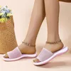 Pantofole 2023 estate per donna sandali da donna traspiranti intrecciati moda casual piatto antiscivolo scarpe da spiaggia per esterni sandali