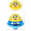 Badspeelgoed Spray Water Licht Muziek Rotate Ball Kid voor Baby Peuter Badkamer Summer Play 230705