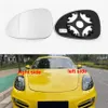 ل Porsche Cayman 2013 2014 2015 Car Accessories Exteriors الجزء الخلفي العدسات المرآة العاكس العاكس مع التسخين