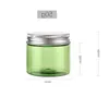 50g 80g PET cosmetic jar with Aluminum cap lid, 50ml 80ml PET cream pot makeup bottle Fast Shipping F2345 Ulxua