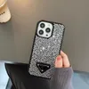 Capa de telefone com brilho de designer de luxo para iphone 13 Pro Max 14 11 14promax 13 14Pro Fashion Bling Sparkling Rhinestone Diamond Jeweled 3D Crystal Women Back Cover