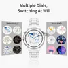 Montres Smart Watches Dome Caméras Lige GPS Suivi Smart Women Bracelet Eslégant ES Bluetooth appelle une horloge imperméable pour Android iOS Wome