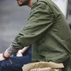 Men's Jackets Maden M65 Jackets For Men Army Green Oversize Denim Jacket Military Vintage Casual Windbreaker Solid Coat Clothes Retro Loose 230705