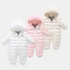 Nouveau-né bébé coton rembourré vêtements bébé en peluche onepiece vêtements bébé escalade vêtements coton rembourré vêtements ventes directes