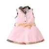 Abbigliamento per bambini estivi per bambina vestiti per bambini vestito da neonato vestito da principessa senza maniche per bambini