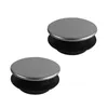 Robinets de cuisine 2pcs Plaque Bouchon Couvercle Trou Caps Évier Accessoires Pulvérisateur