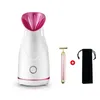 Facial Steamer 65ml Large Professional Skin Care Machine Household Electric Vaporizador Deeply Cleaning Spa Face Sprayer Cleaner 230705