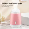 Vaporizador facial Hidratante Nano Iónico Limpieza profunda Rociador facial Máquina humidificador Fruta Vegetal Vaporización Atomización 230705