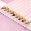 Crayons à lèvres Crayon à lèvres Rose Crayon Personnalisé Longue Durée Marque Privée Tube Blanc 18 Couleurs Mat Lip Liner Nude Shades 230705