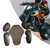 Motorrad-Rüstung, 5-teilig, Motorrad-Körperschutzausrüstung, EVA-Einsatzschutz-Set, Knieschützer, Zubehör für Motocross, Radfahren, Radfahren