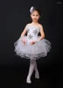 Stage Wear Children Elegant Classic White Swan Lake Dance Ballet Tutu Costume