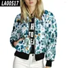 Damesjassen Tie Dye Print Damesjas 2023 Spring Korea Y2K Y 2K 2K Topkleding Outterwear ondersteuning voor aanpassing