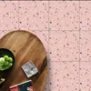 Tile Stickers 10Pcs Waterproof Nonslip Terrazzo Floor Selfadhesive Bathroom Decorative Wallpaper 230704