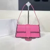 Tasarımcı omuz çantası mektubu lüks el çantası moda klasik metalik jas deri crossbody çanta debriyaj kılıfları cüzdanlar bayanlar çantası jabag messenger çanta