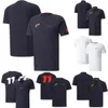 F1 Team T-Shirt Formula 1 Suit Suit Thirts Polo Shirt Race Quick Dry Short Short Summer Summer Sport Thirt Jersey Breathible Jersey