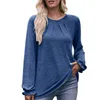 Women's T Shirts Casual Round Neck Pleated Brushed Shirt Long Athletic Short Sleeve Tops For Women Large