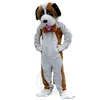 Nuovo costume da mascotte Doctor Dog per adulti Costume da cartone animato a tema Costume di carnevale Completo per oggetti di scena per tutto il corpo