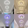 Luzes de teto 9W LED luz moderna lâmpada de cristal arandela de parede lâmpadas varanda corredor corredor luminária para decoração de casa