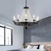 Chandeliers Modern Style Crystal LED For Home Living Dining Room Lighting Luxury American Ceiling Pendant Lamp El Lobby