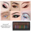 Ombretto/Liner Combinazione 12 Pz/lotto Glitter Eyeliner Liquido Paillettes Luccichio Metallico Perlescente Eye Liner Ombretto Trucco Cosmetico Impermeabile 230705