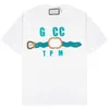T-shirts masculinas de verão nova moda cartoon gola redonda unissex solta casual manga curta t-shirt N94G